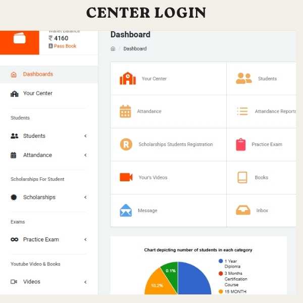 LMS dashboard preview